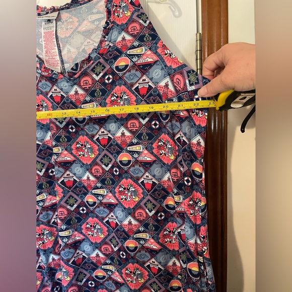 NWT Disney Cruise Line Womens Dress Sleeveless Pockets Captain Minnie Mickey XL - Picture 7 of 7